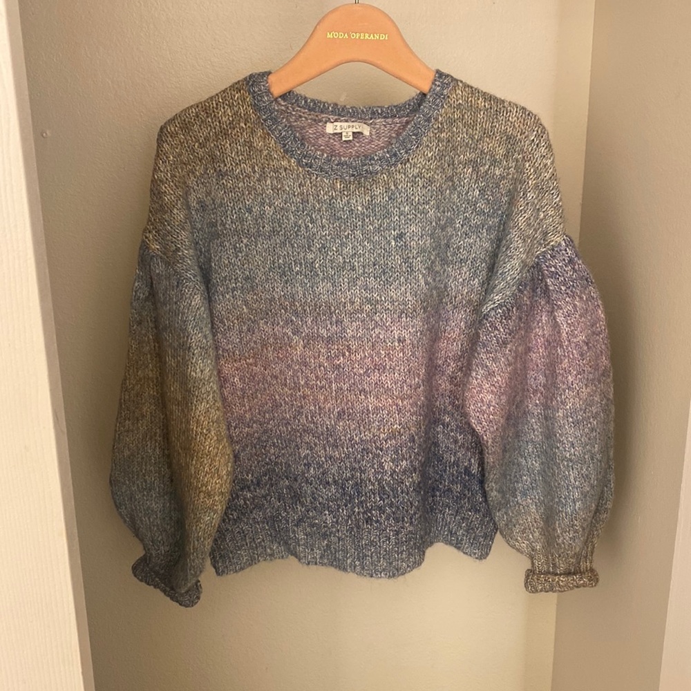 Z Supply rainbow sweater
